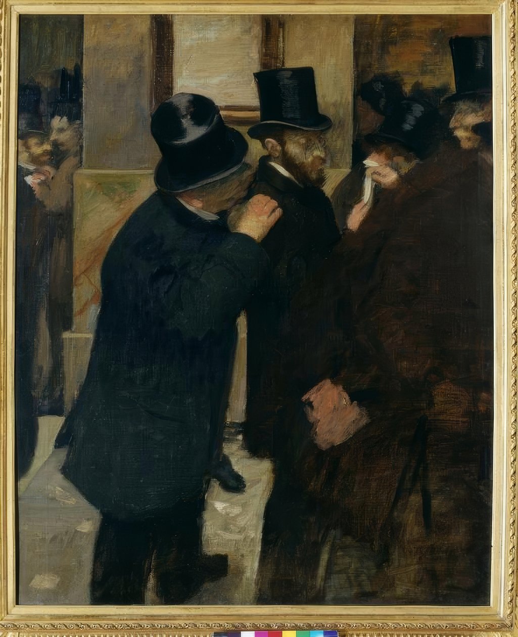 Porträtt på Börsen av Edgar Degas