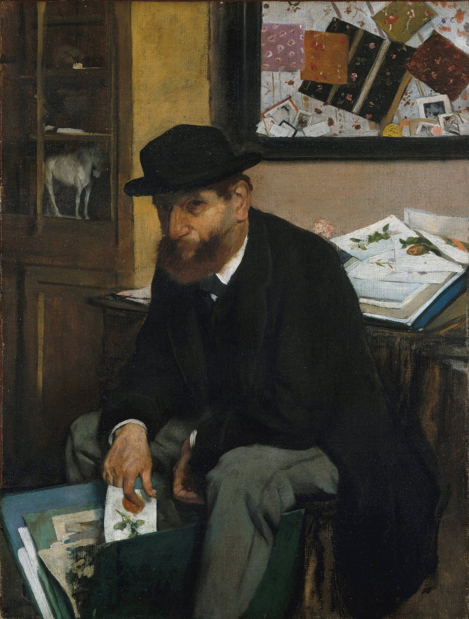 Älskare av tryck av Edgar Degas