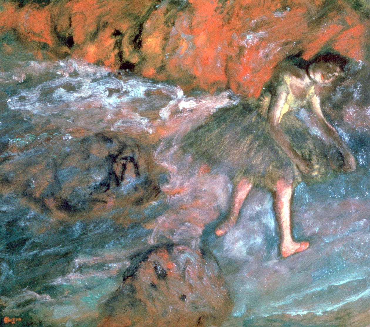 Rysk ballerina, 1880 av Edgar Degas
