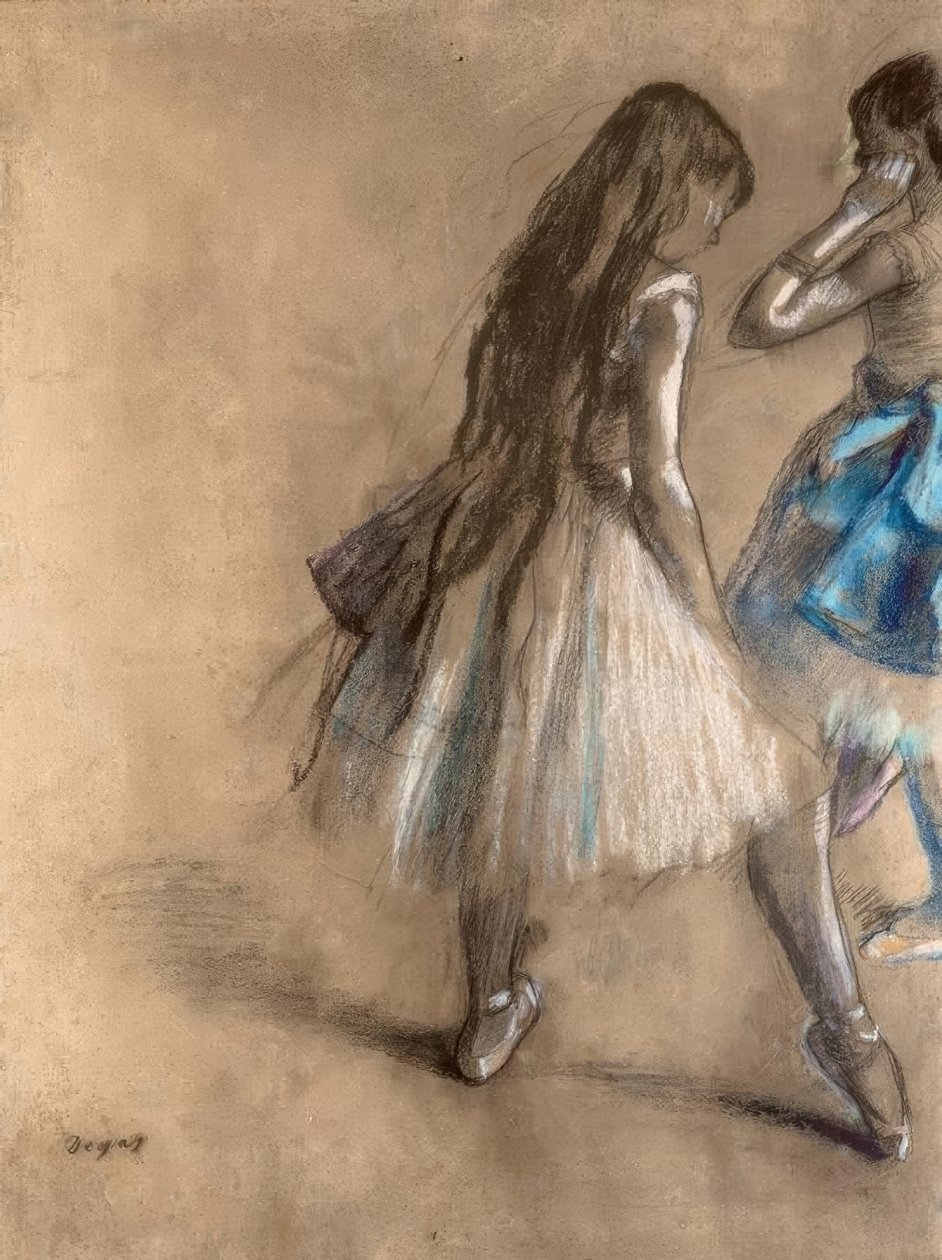 Dansare i vila av Edgar Degas