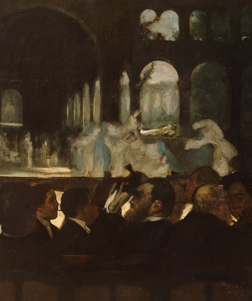 Balett från Robert le Diable, 1871. av Edgar Degas