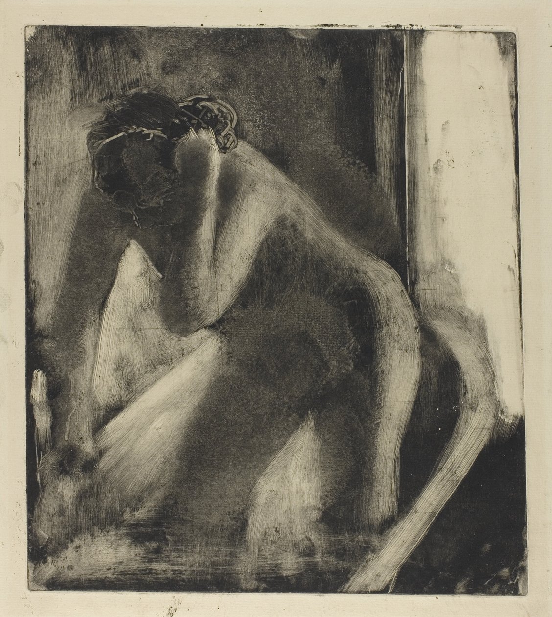 The Bath, ca 1882 av Edgar Degas