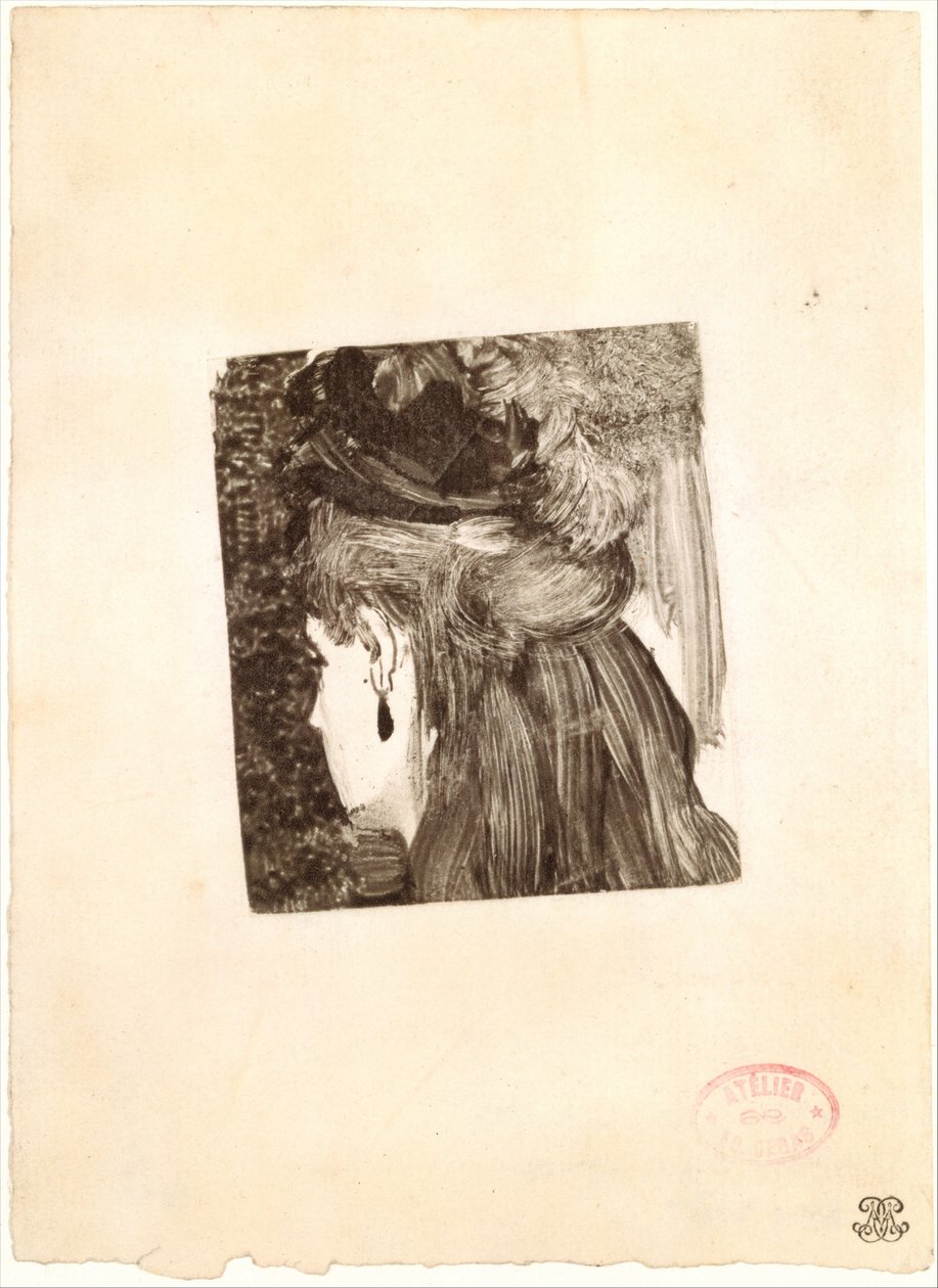 Jetörhänget, 1876-77. av Edgar Degas