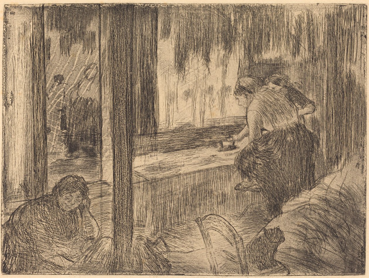 The Laundresses The Laundresses The Ironing, 18791880. av Edgar Degas