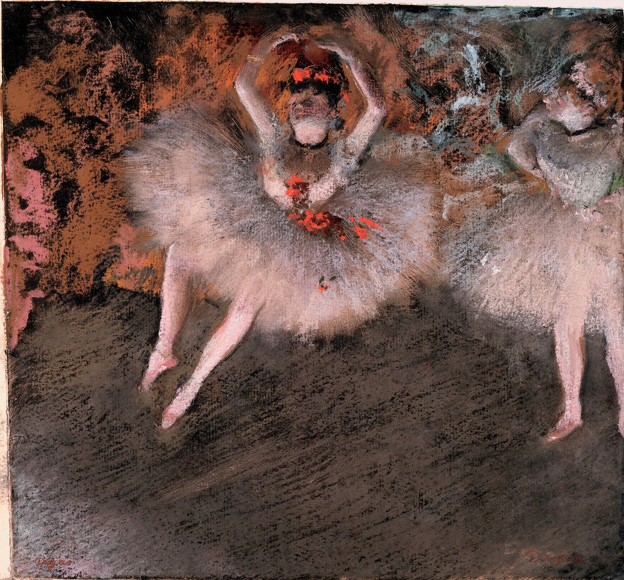 De icke slagna, c.1879 av Edgar Degas