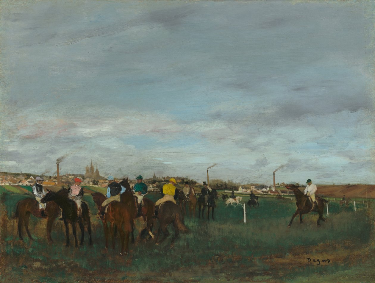 Raserna av Edgar Degas