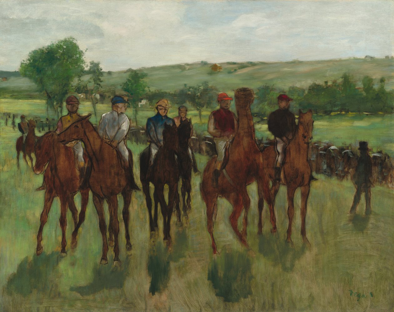 Ryttarna av Edgar Degas