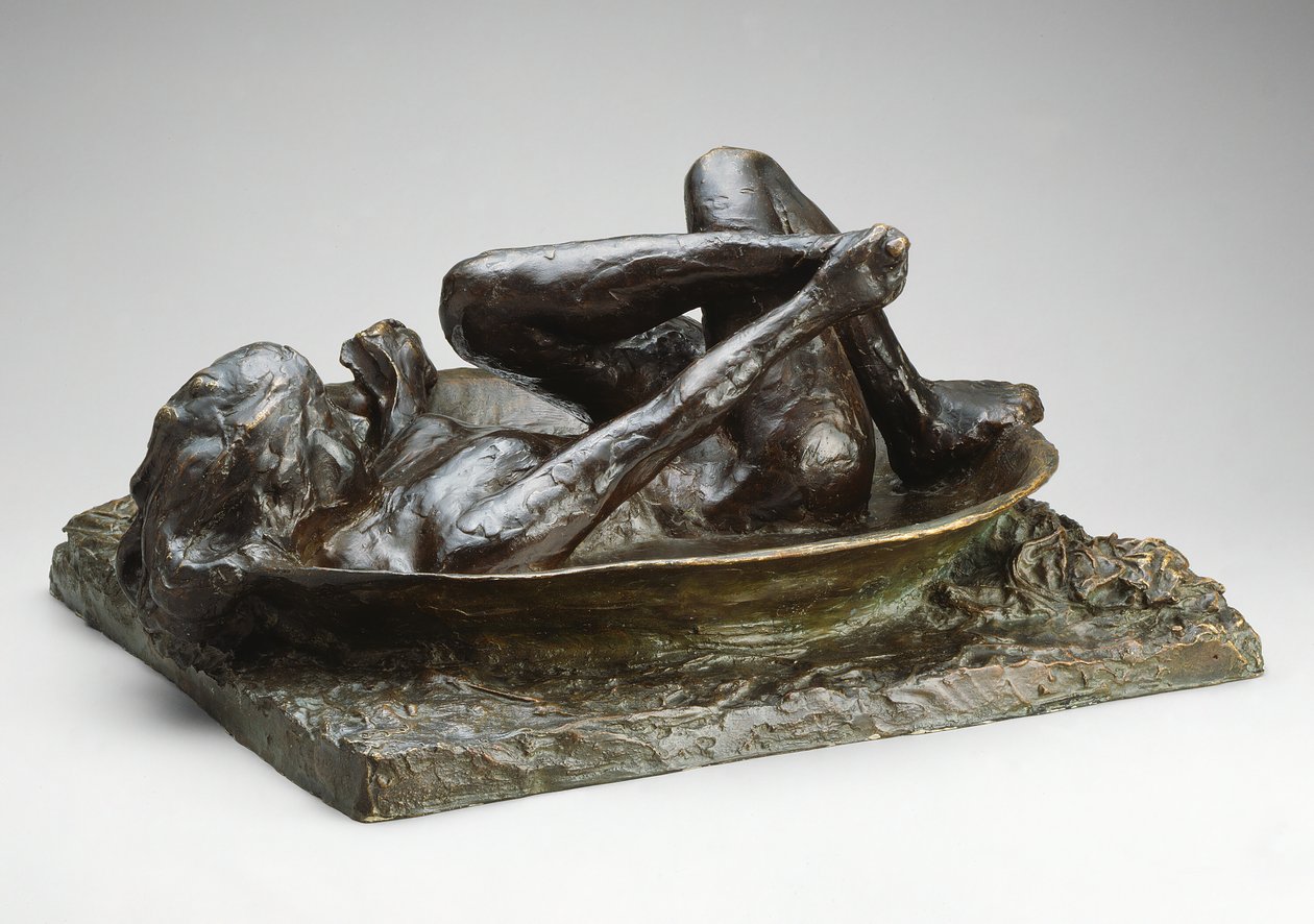 The Tub, modellerad 1889 gjuten 191921. av Edgar Degas