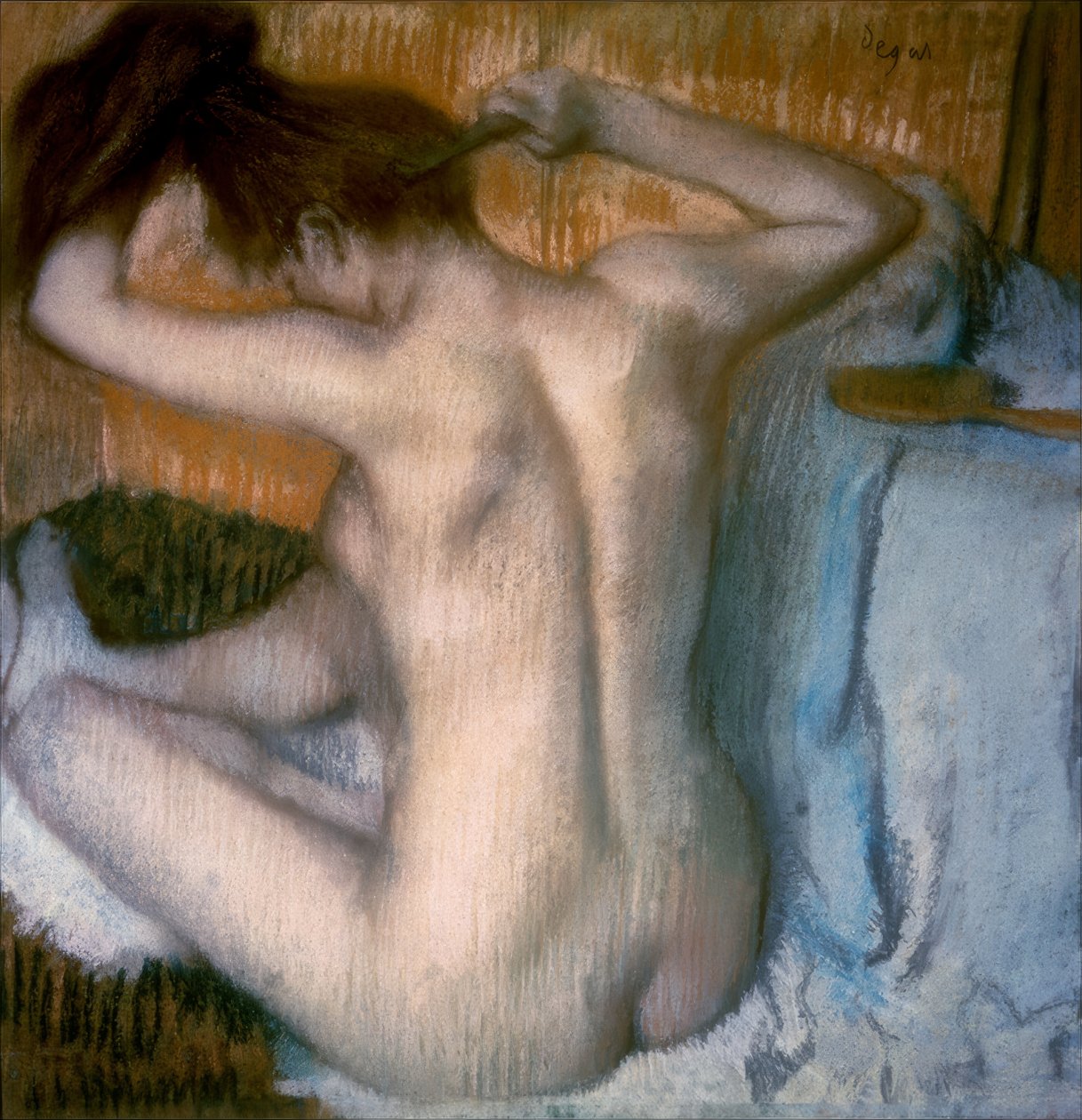 Toalett av Edgar Degas