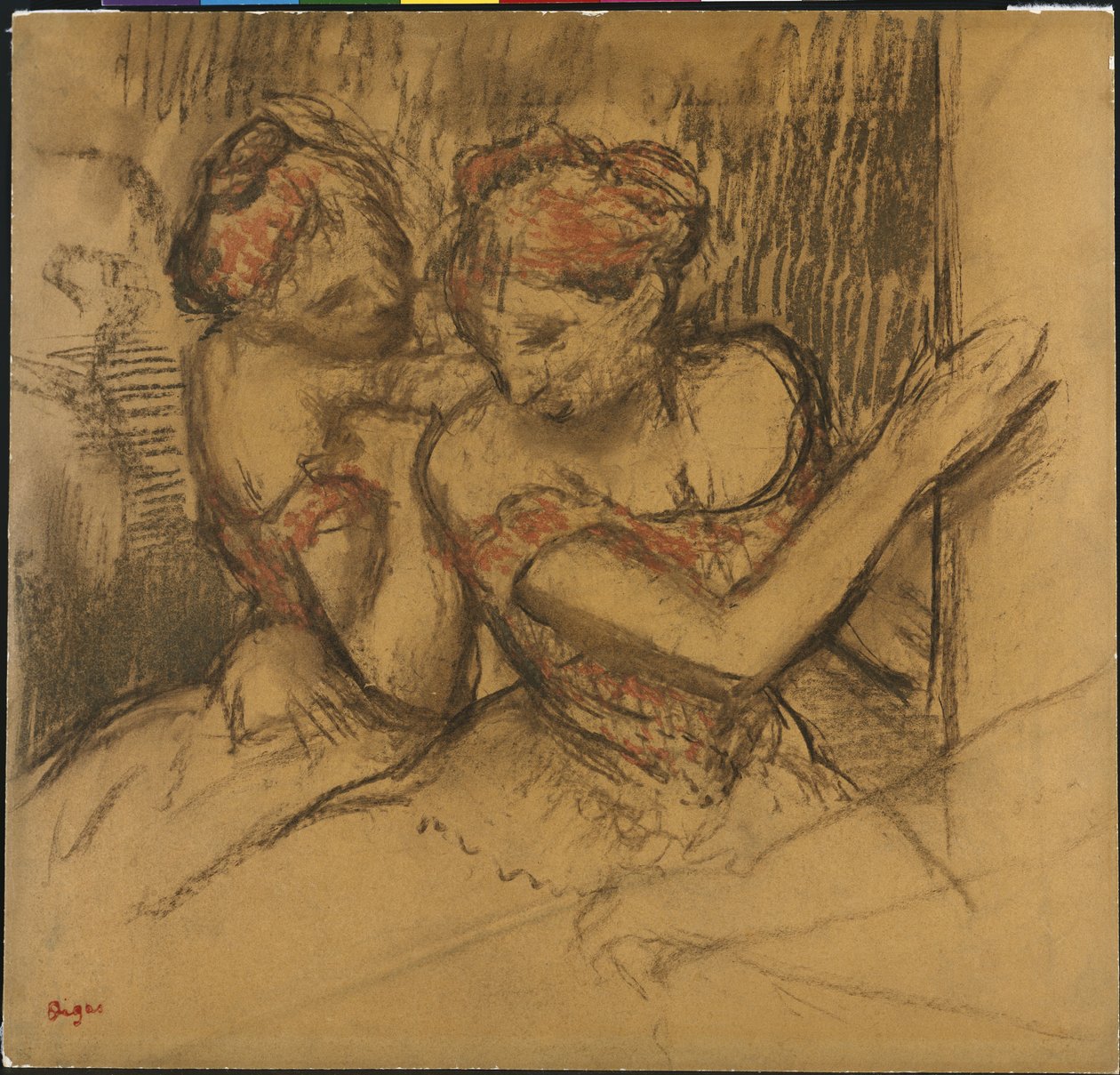 Två dansare av Edgar Degas