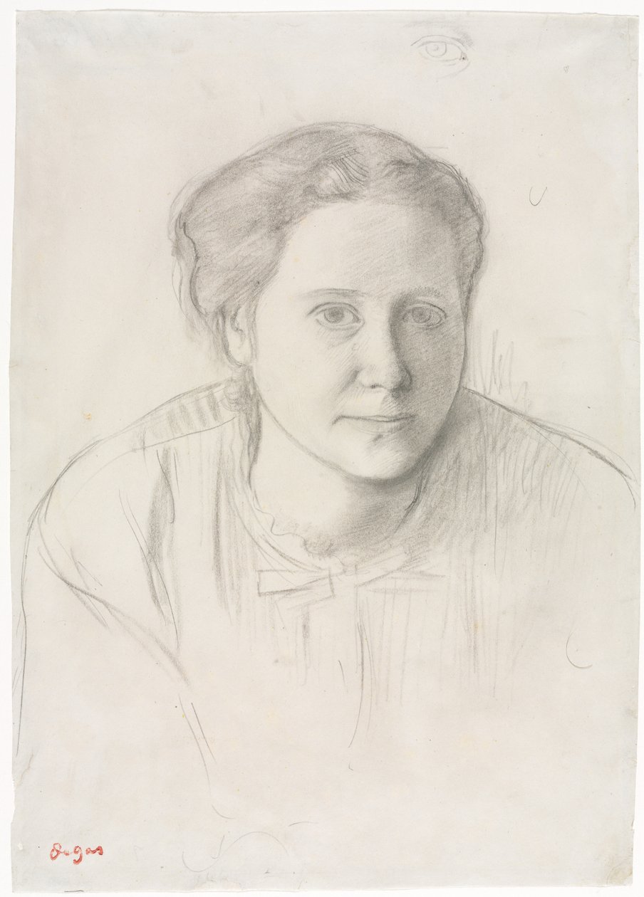 Victoria Dubourg, ca. 1866. av Edgar Degas