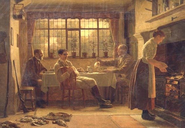 Den första september av Edith Hayllar