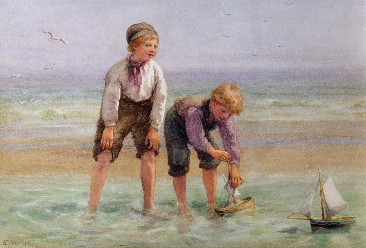 Segelbåtar av Edith Hume