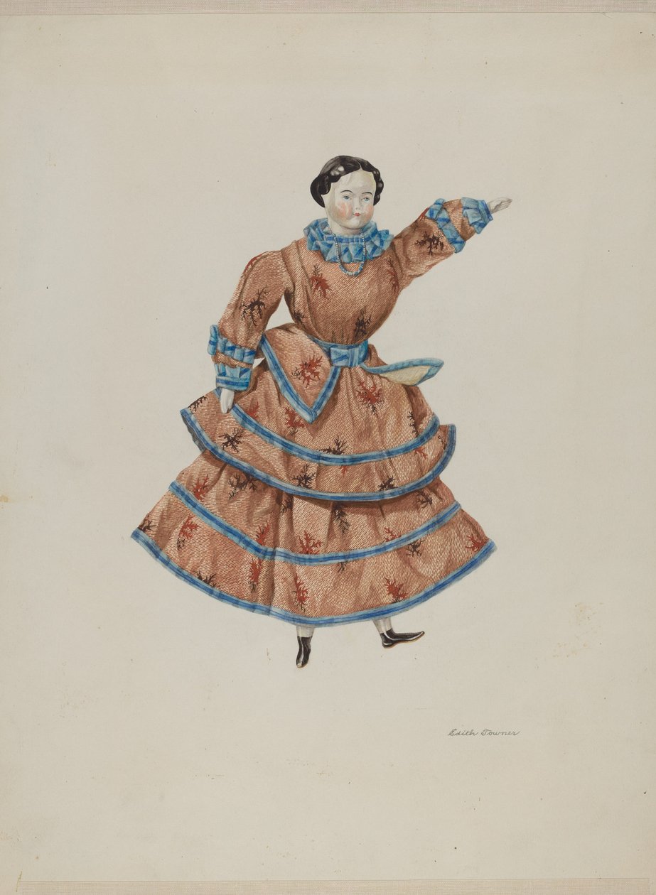 Docka - "Abbie" av Edith Towner
