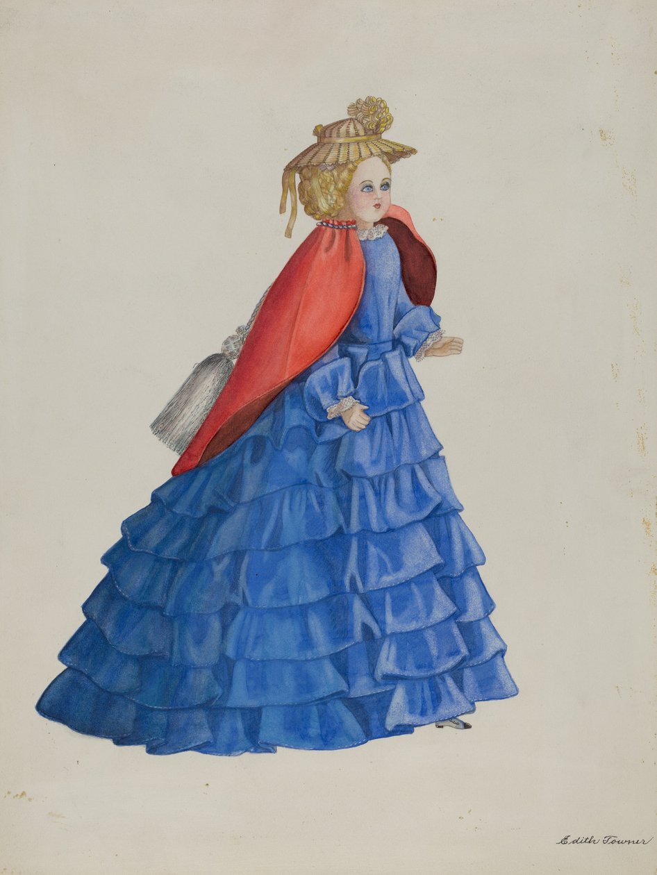 Docka - "Ida Stebbins" av Edith Towner