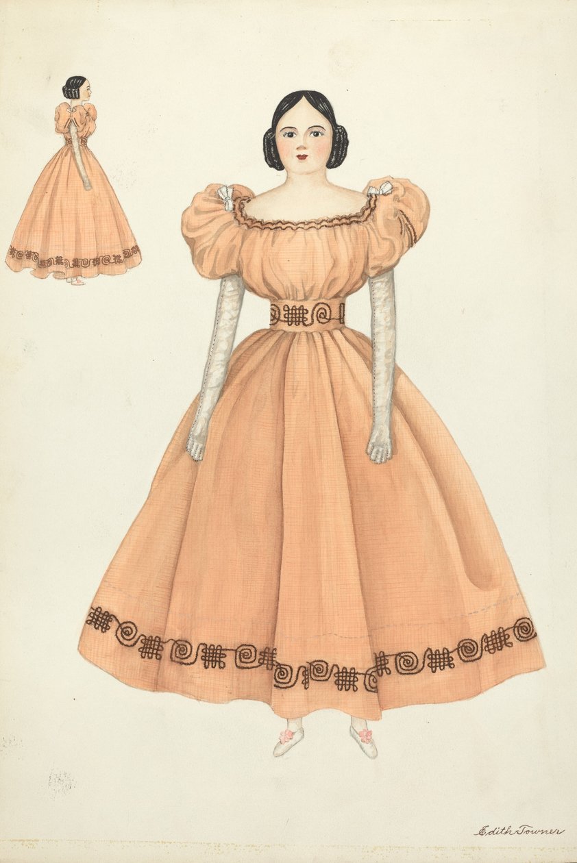Docka: "Rachel" av Edith Towner
