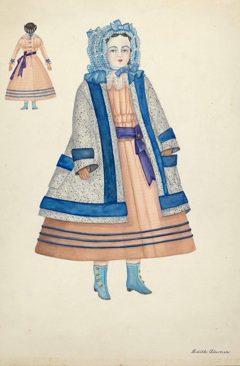 Docka: "Rose Bates" av Edith Towner