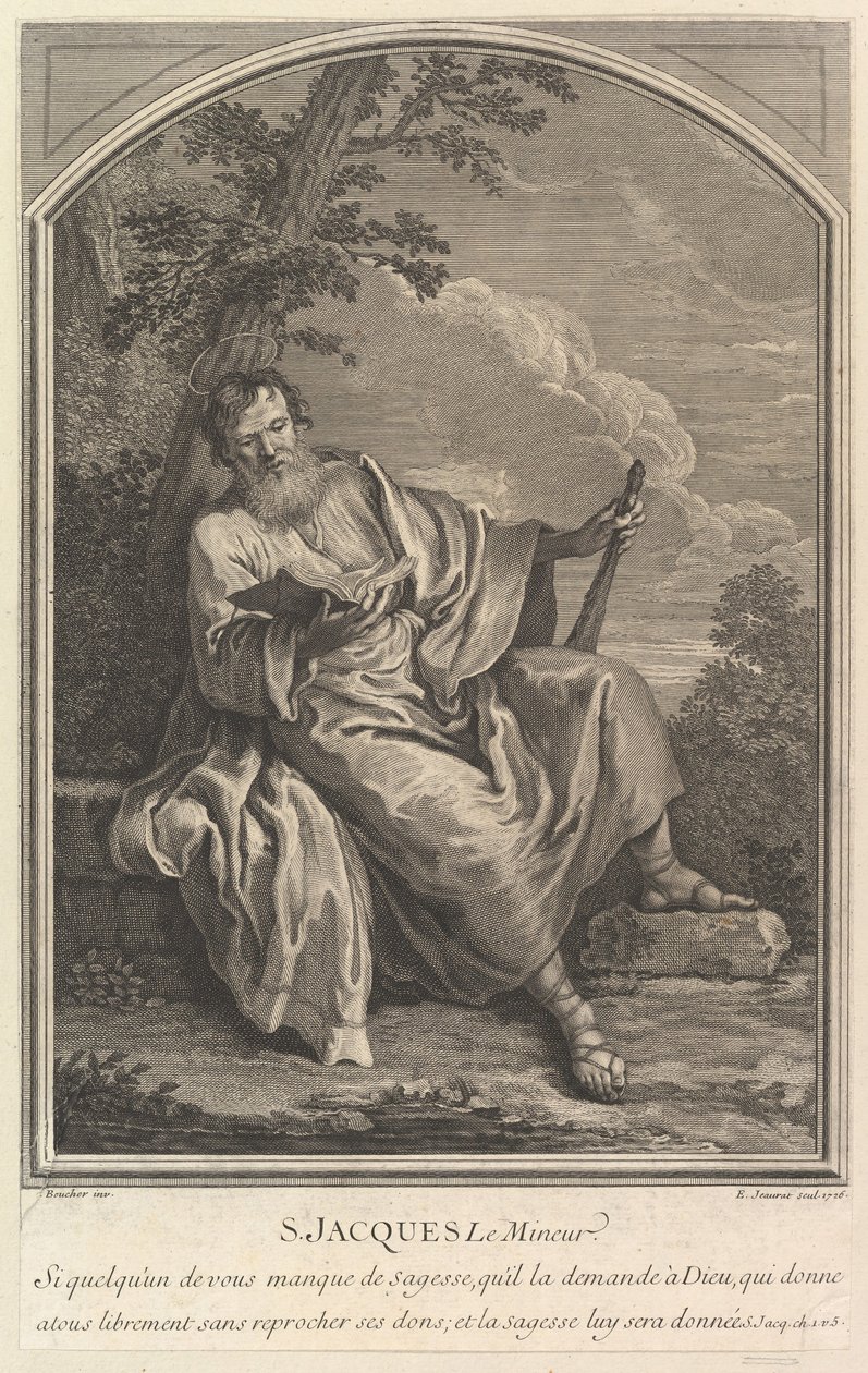 Sankt Jakob den mindre, 1726. av Edme Jeaurat