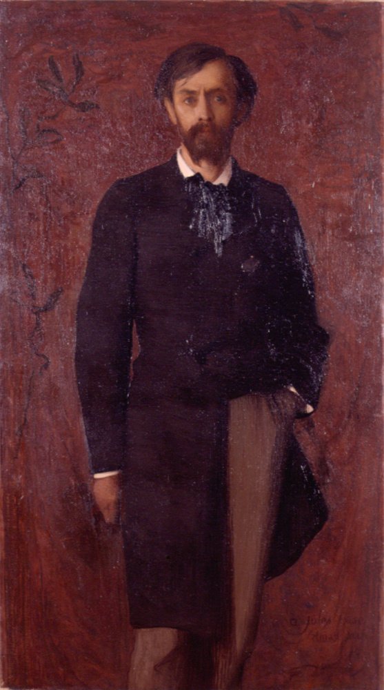 Portrait of Jules Case av Edmond Aman Jean