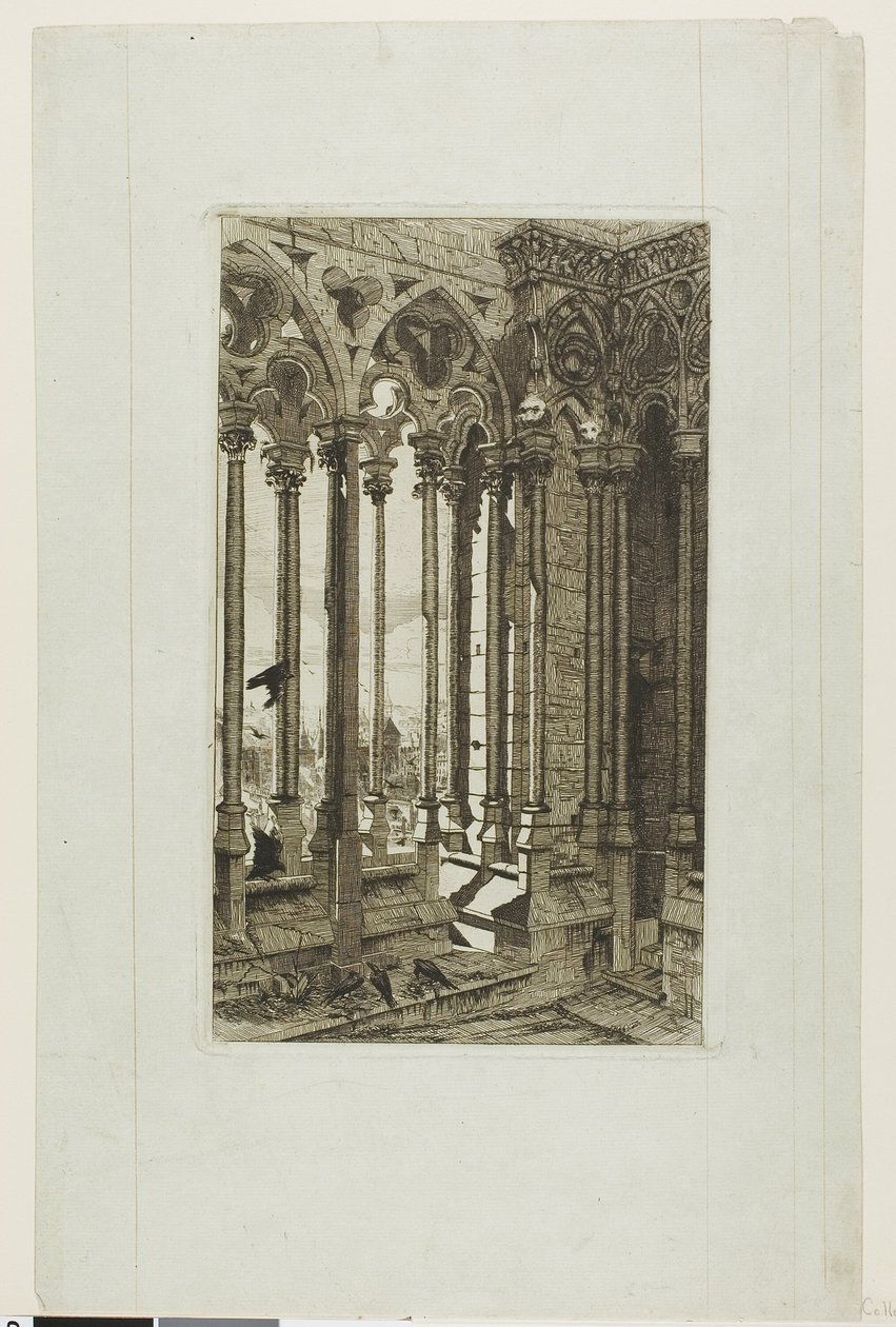 Galleriet Notre-Dame, Paris av Edmond Gosselin