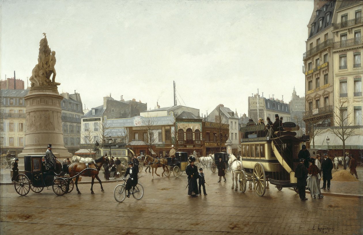 Plats Clichy av Edmond Jean