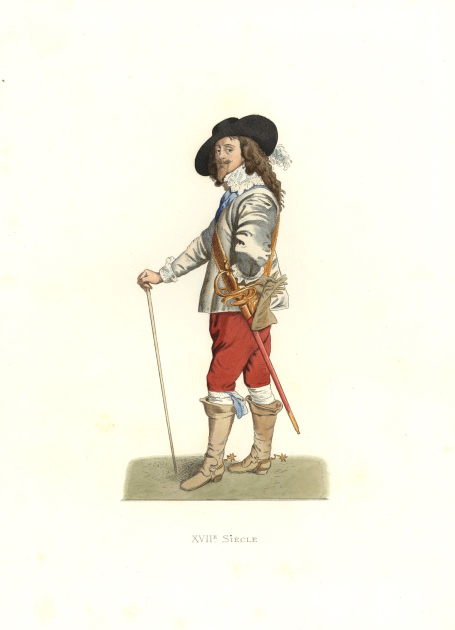 kung Karl I av England av Edmond Lechevallier Chevignard