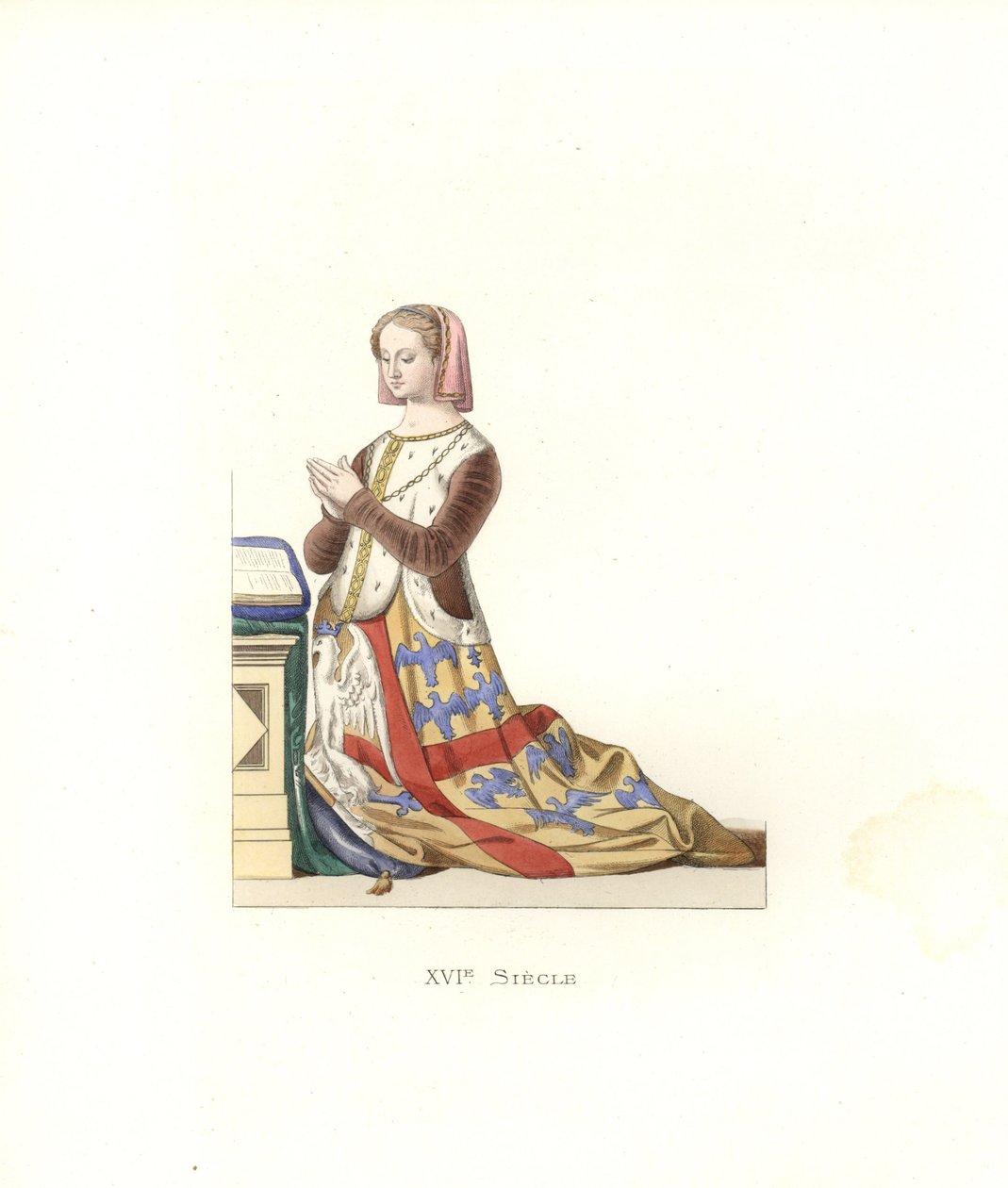 Louise de Montmorency (1496|1547) av Edmond Lechevallier Chevignard