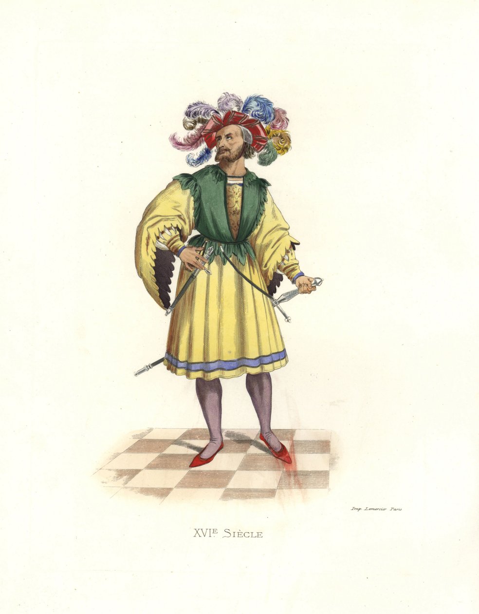 Patrician av Nürnberg av Edmond Lechevallier Chevignard