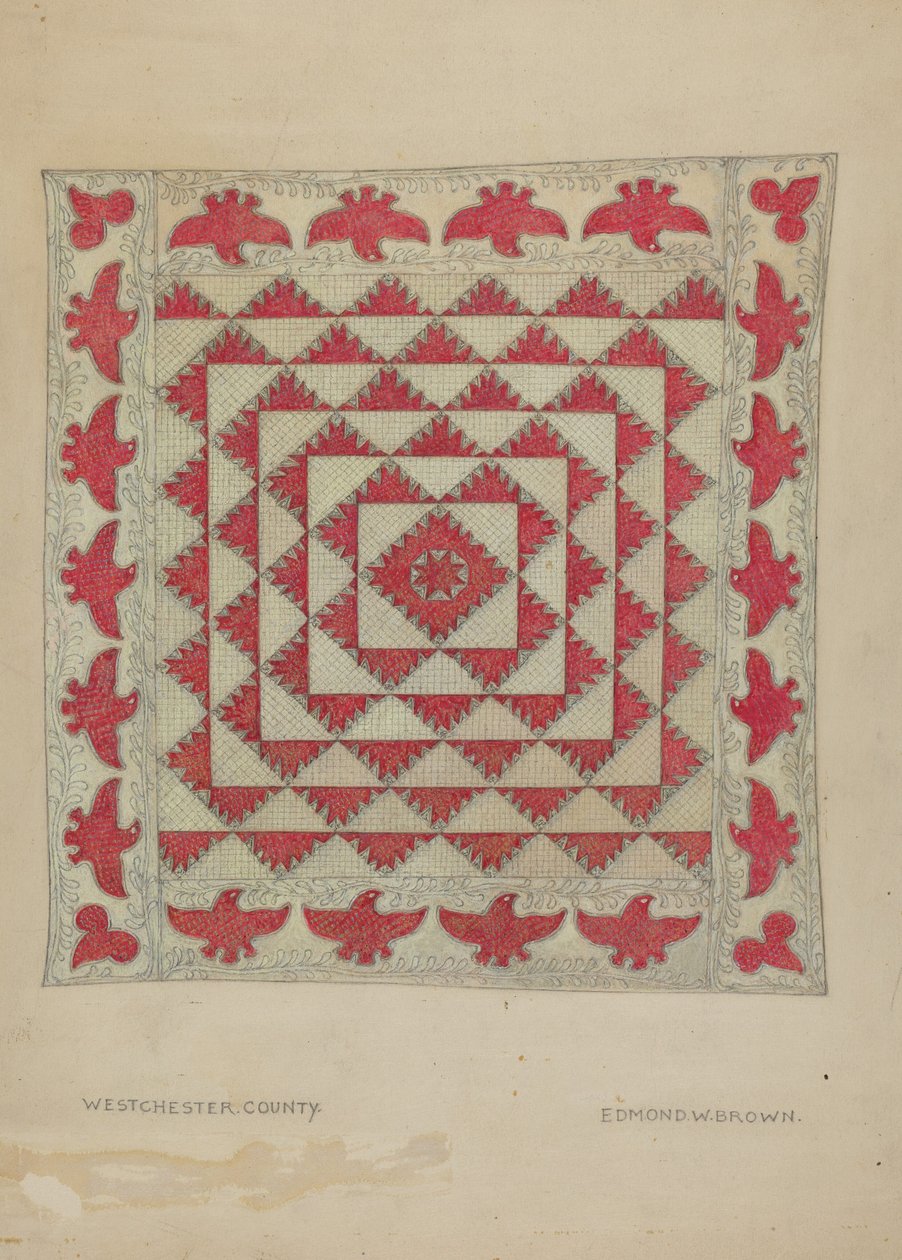 Lapptäcke av Edmond W. Brown