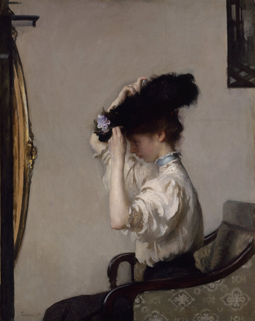 Förbereder för Matinee av Edmund Charles Tarbell