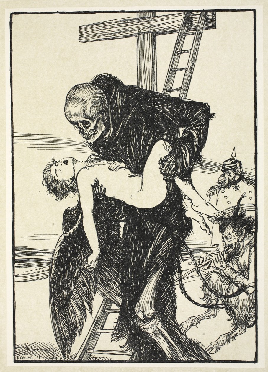 Mer grymt än döden, illustration från The Kaiser