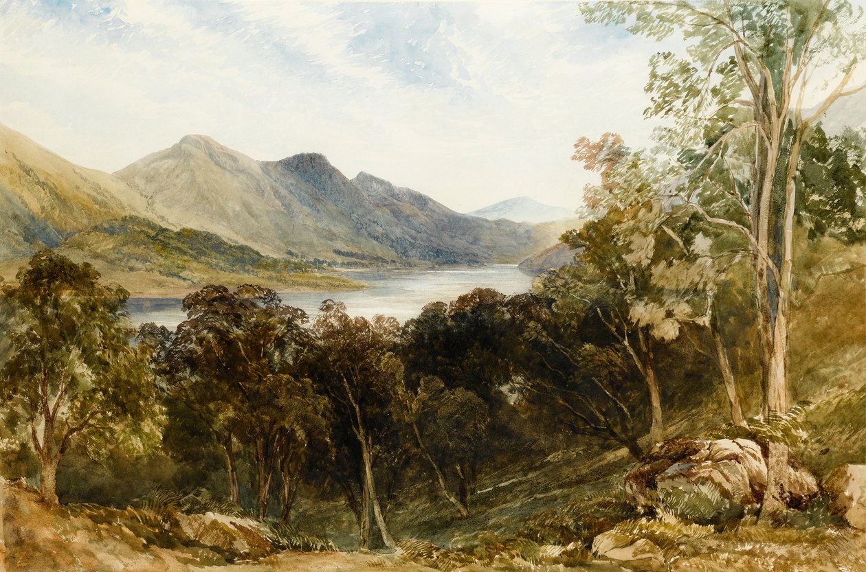 Ballachulish, Loch Leven, 1867 (wc på papper) av Edmund Morison Wimperis