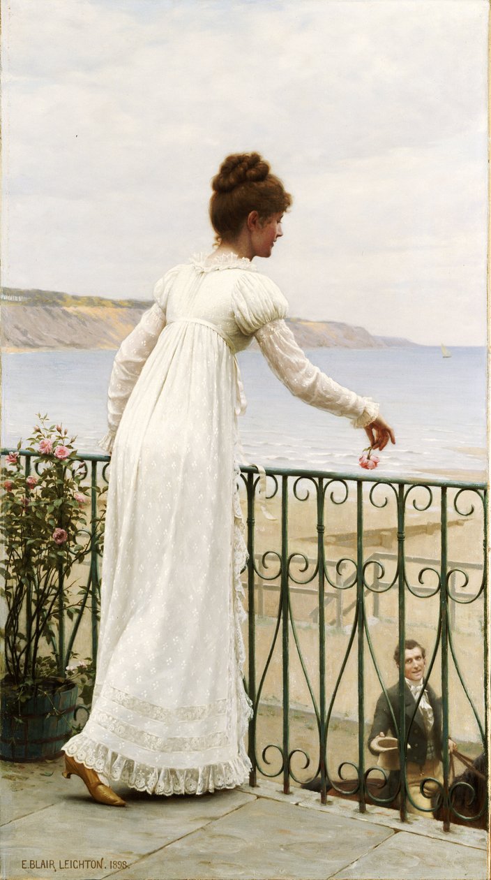 En ynnest, 1898 av Edmund Blair Leighton