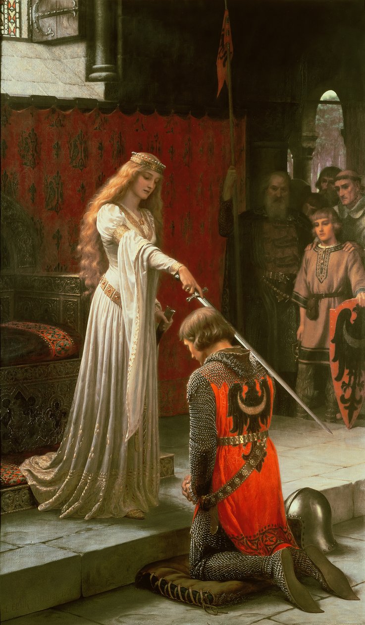 The Accolade, 1901 av Edmund Blair Leighton