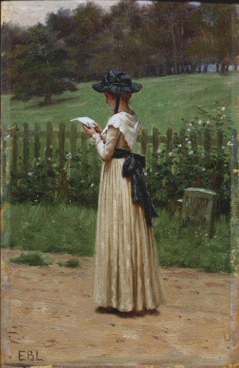 Kärleksbrevet av Edmund Blair Leighton