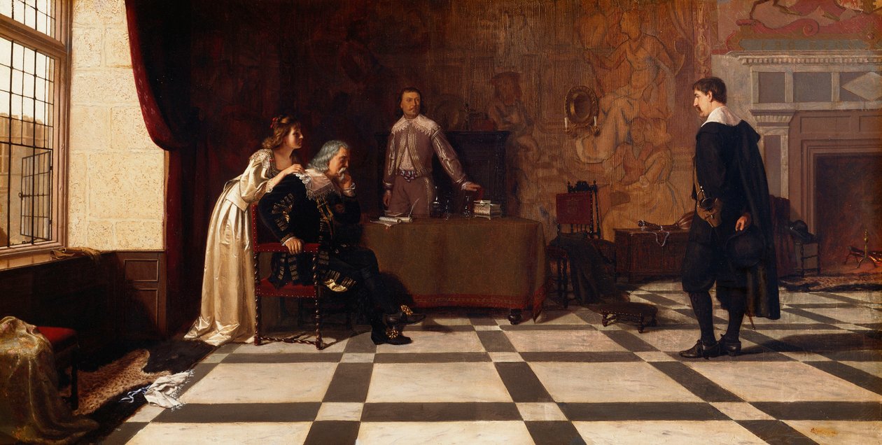 Försoningen, av Edmund Blair Leighton