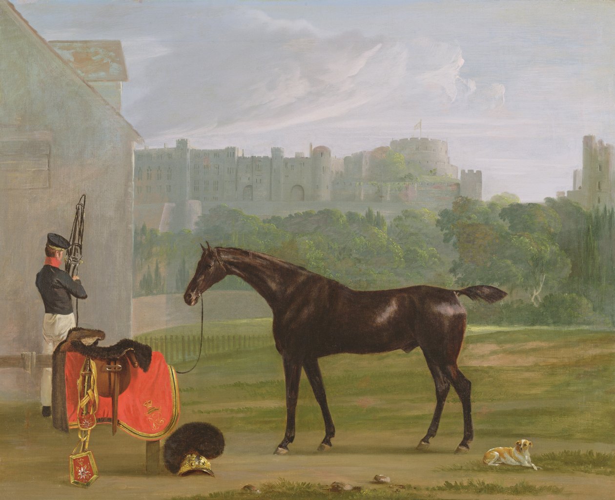 Utanför vakthuset i Windsor av Edmund Bristow
