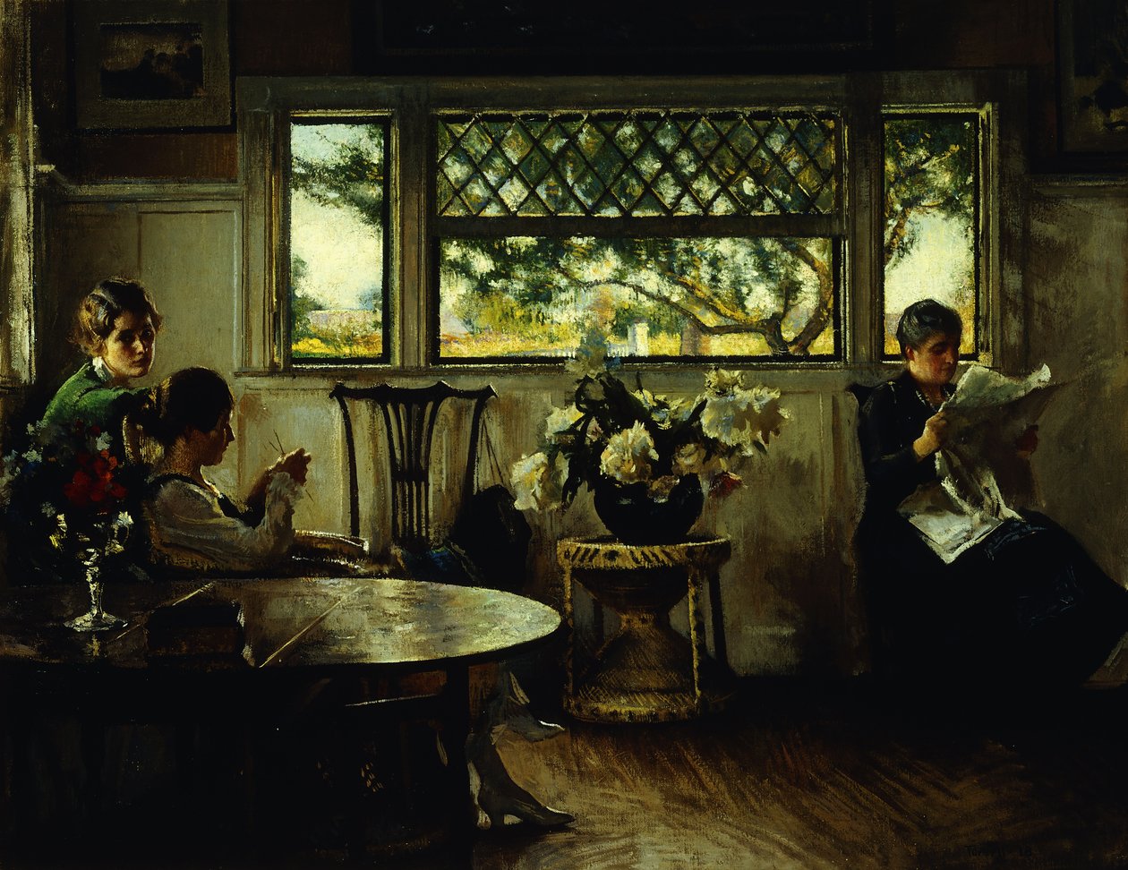 Mamma, Mercie och Mary av Edmund Charles Tarbell