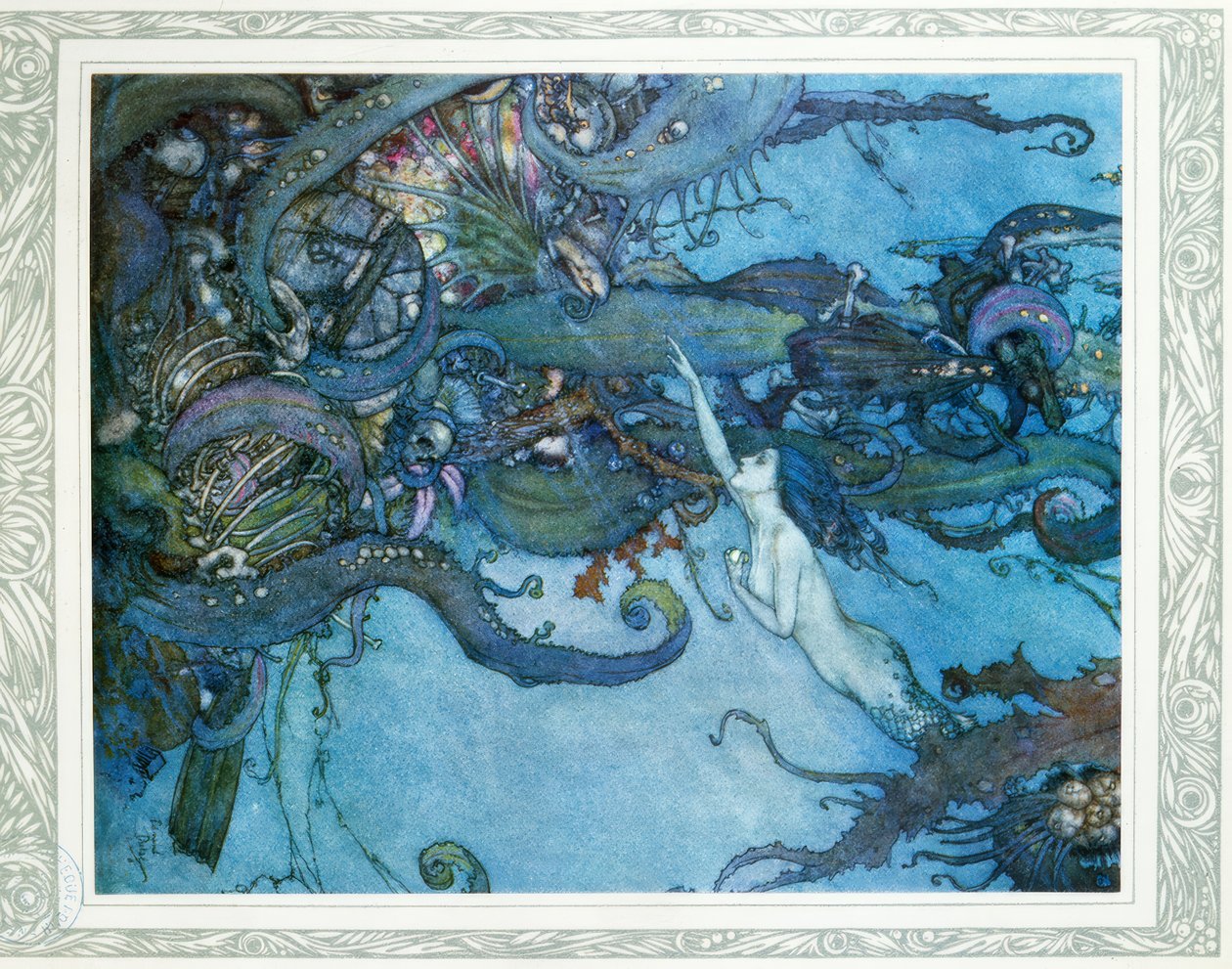 Den lilla sjöjungfrun av Edmund Dulac
