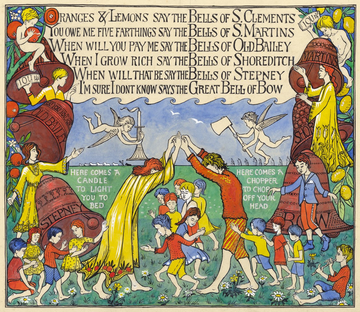 Apelsiner och citroner, ca 1935 (gouache på papper) av Edmund Hunter
