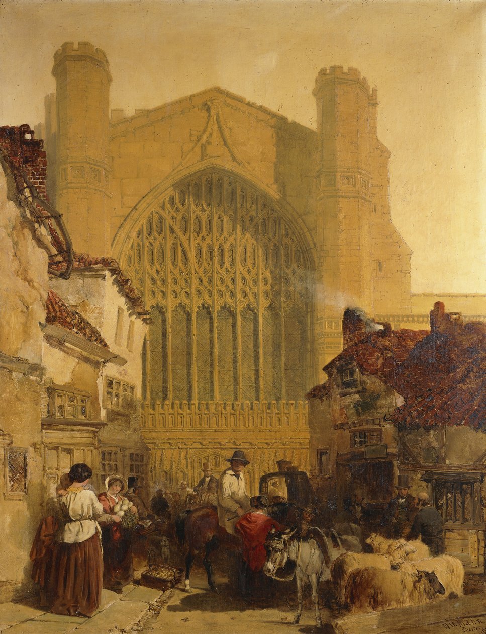 Chester Cathedral, 1853 av Edmund John Niemann
