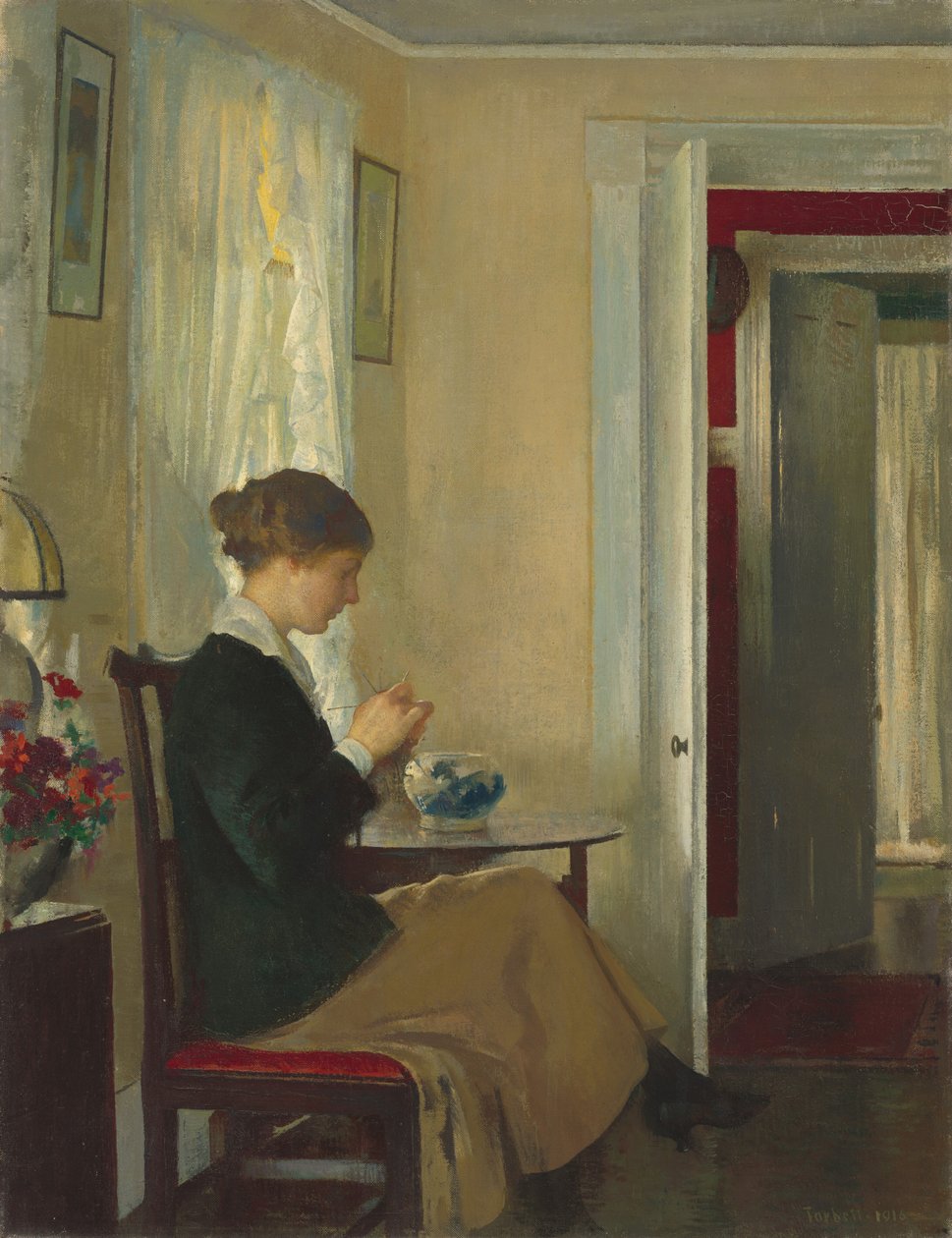Josephine stickning av Edmund Tarbell