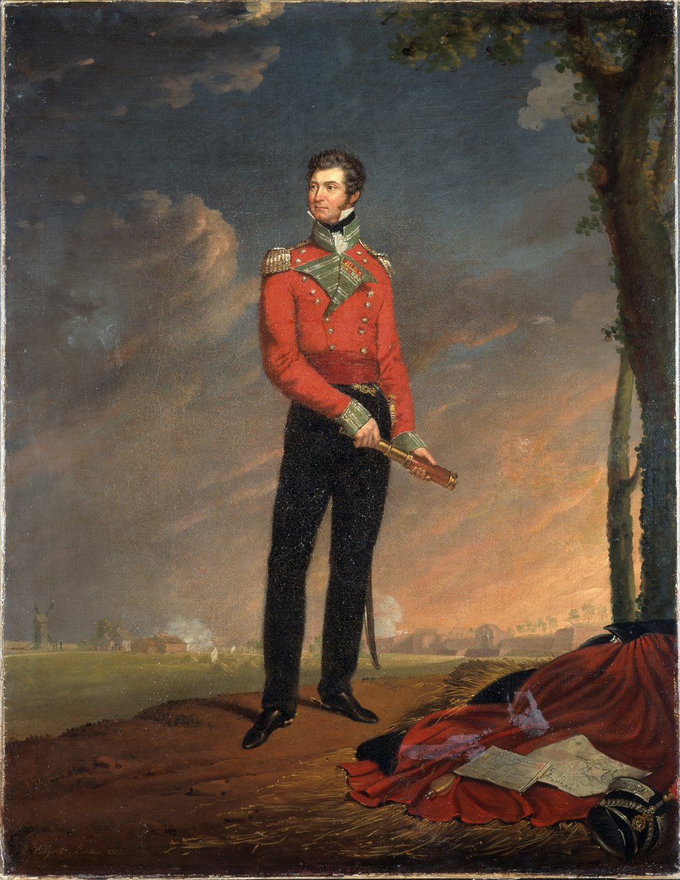 Major Sir Neil Campbell, 1819 av Edouard Pingret