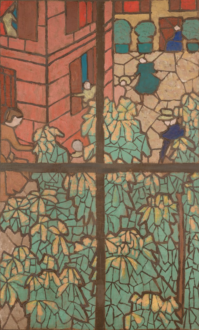  The Chestnutsn  av Edouard Vuillard