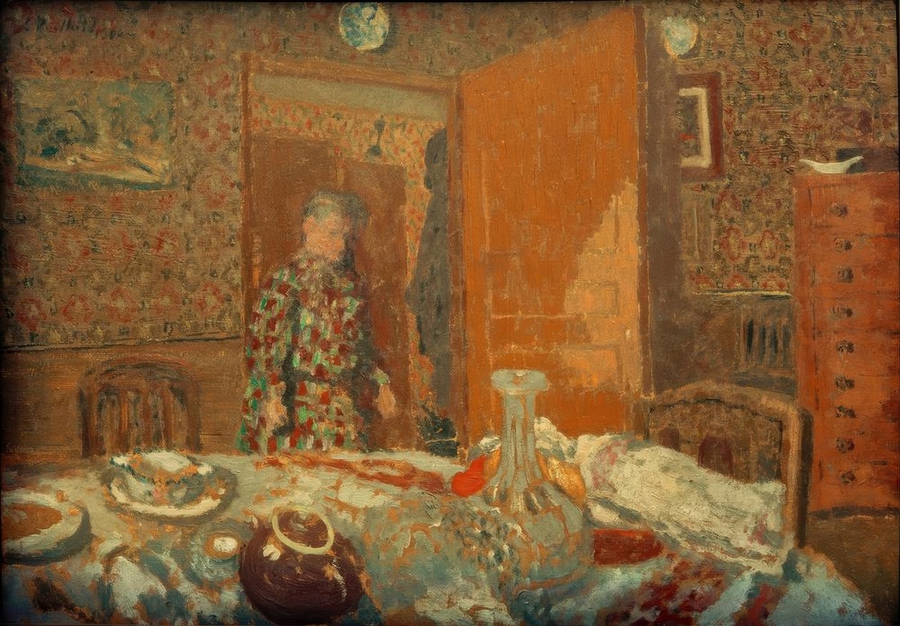 Frukostbord av Edouard Vuillard