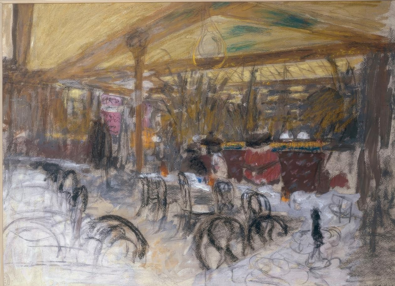 Café Wepler av Edouard Vuillard