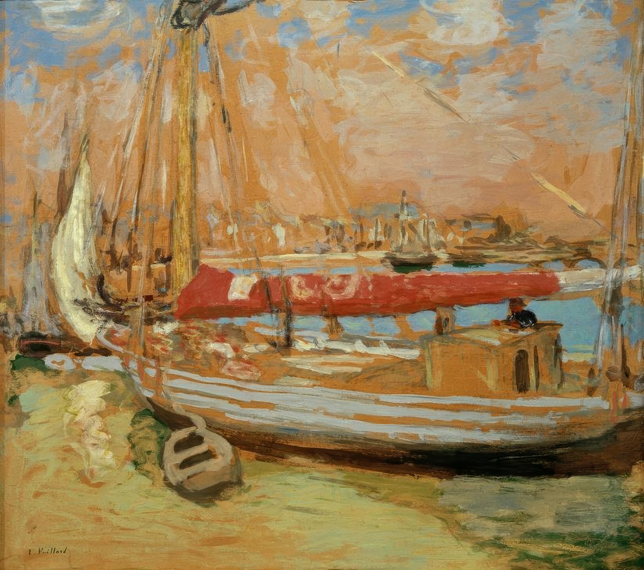Fiskebåten av Edouard Vuillard