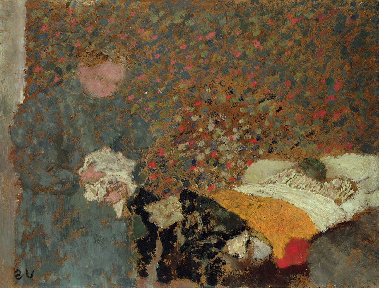 Det sjuka barnet, c.1892 av Edouard Vuillard