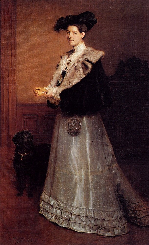 Portrait of a Lady av Edouard de Jans
