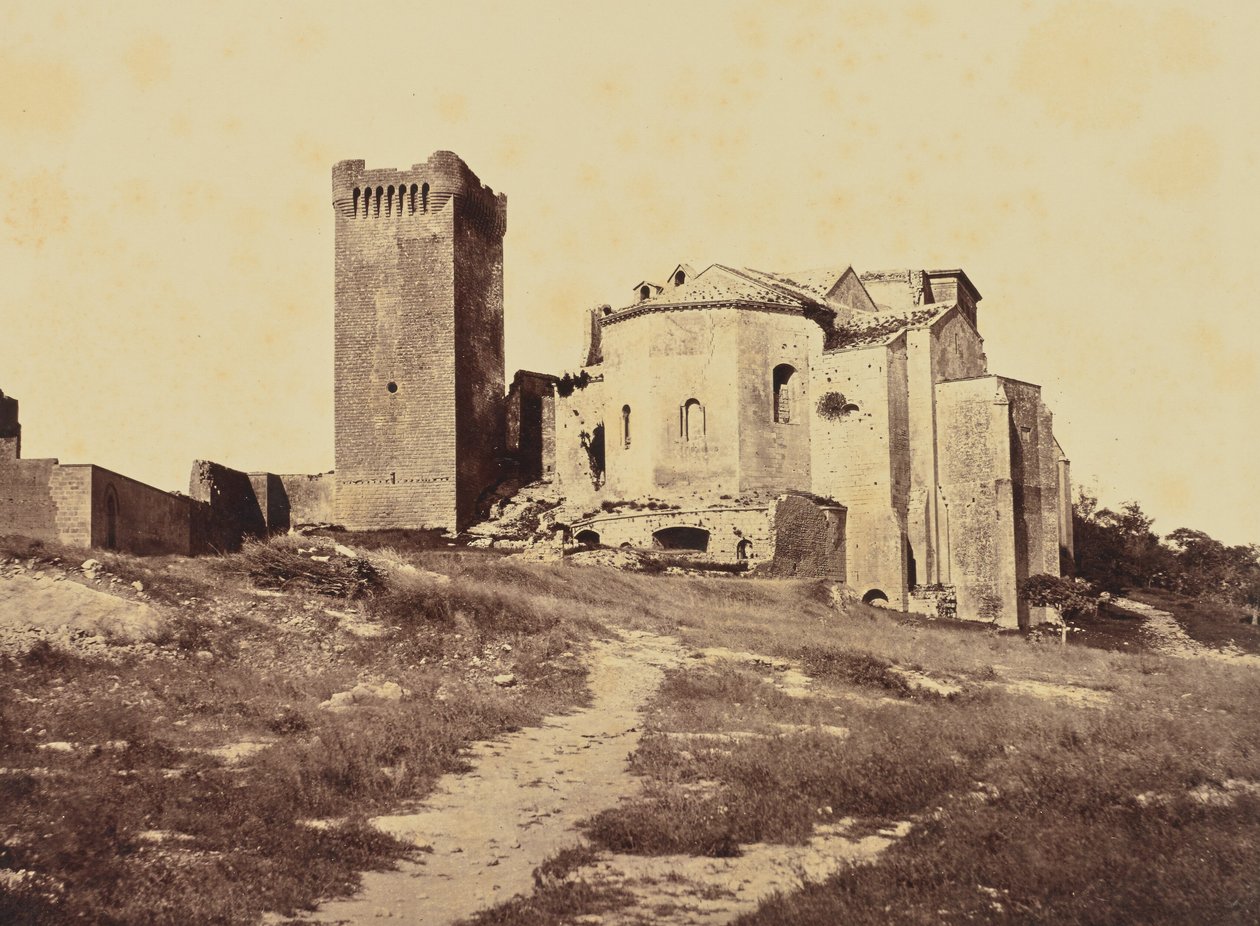 Montmajour. av Édouard Baldus